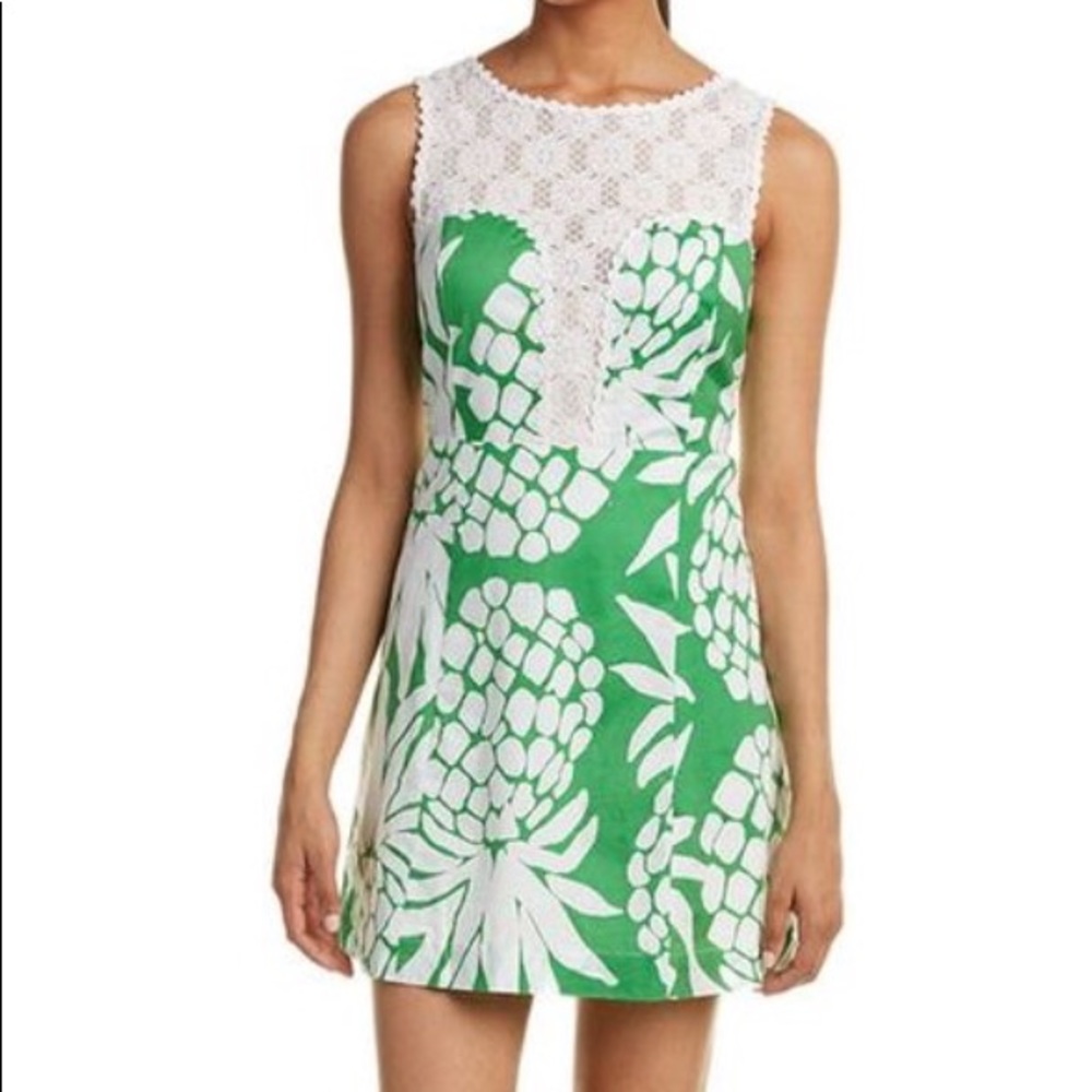 Southern Frock green pineapple dress